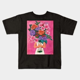 Cherry Blossom Bouquet Kids T-Shirt